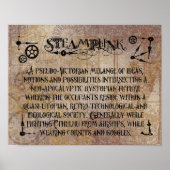 Steampunk-Definition Poster (Vorne)