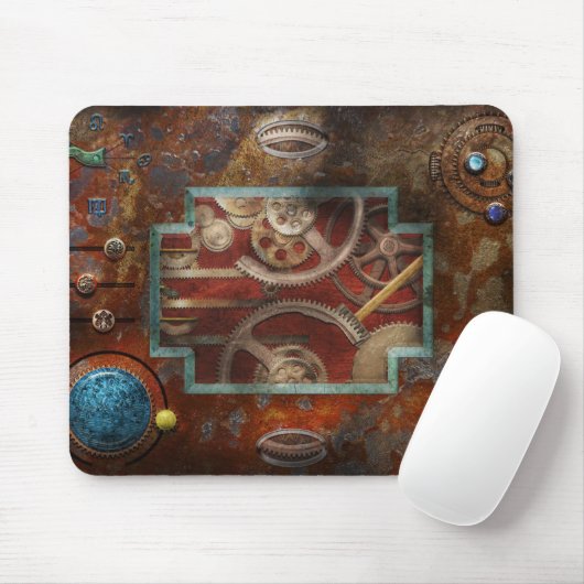 Steampunk - der Büchse der Pandora Mousepad (Mit Mouse)