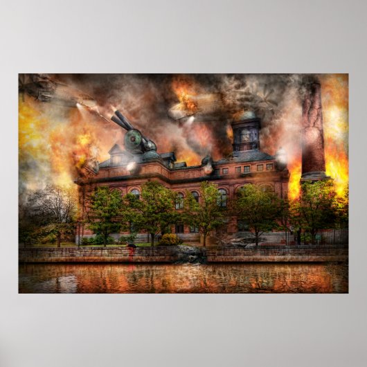 Steampunk - Der Krieg hat begonnen Poster (Vorne)