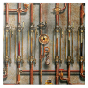 Steampunk - Der Schmierverteiler Fliese