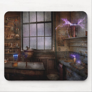 Steampunk - Der verrückte Wissenschaftler Mousepad