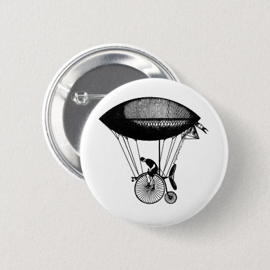 Steampunk derigicyclist button (Vorne & Hinten)