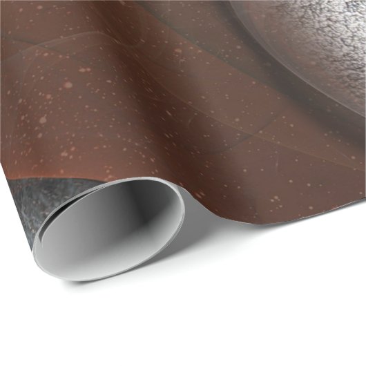 Steampunk-Design Geschenkpapier (Rolleneckpunkt)