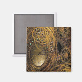 Steampunk-Design Magnet (Vorderseite/Rückseite)