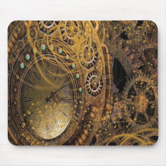 Steampunk-Design Mousepad (Vorne)