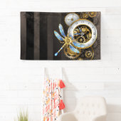 Steampunk-Dialoge mit Drachenfliege Banner (Insitu)