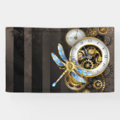 Steampunk-Dialoge mit Drachenfliege Banner (Horizontal)