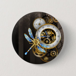 Steampunk-Dialoge mit Drachenfliege Button