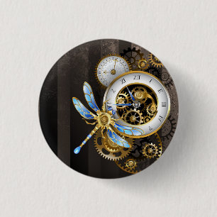 Steampunk-Dialoge mit Drachenfliege Button