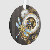 Steampunk-Dialoge mit Drachenfliege Ornament (Vorderseite)