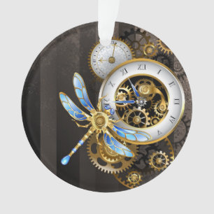Steampunk-Dialoge mit Drachenfliege Ornament