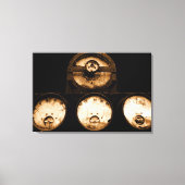 Steampunk Dials Leinwanddruck (Vorderseite)