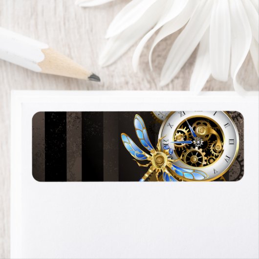 Steampunk-Dials mit Dragonfly (Insitu)