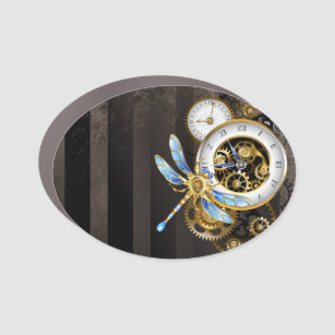 Steampunk-Dials mit Dragonfly Auto Magnet