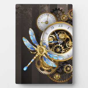 Steampunk-Dials mit Dragonfly Fotoplatte
