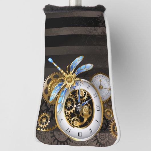 Steampunk-Dials mit Dragonfly Golf Headcover (Rotieren 90)