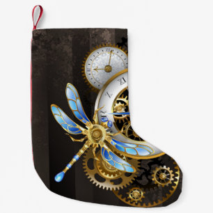 Steampunk-Dials mit Dragonfly Kleiner Weihnachtsstrumpf