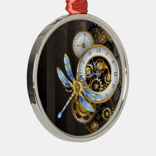 Steampunk-Dials mit Dragonfly Ornament Aus Metall (Rechts)