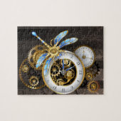Steampunk-Dials mit Dragonfly Puzzle (Horizontal)