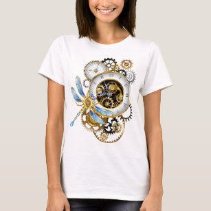 Steampunk-Dials mit Dragonfly T-Shirt