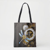 Steampunk-Dials mit Dragonfly Tasche (Vorderseite)