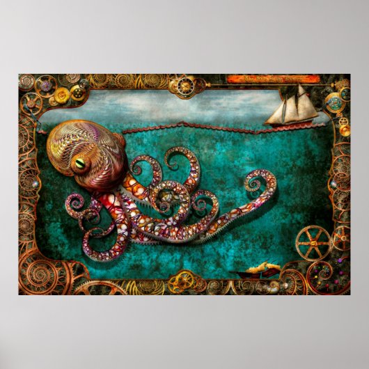 Steampunk - Die Geschichte des Kraken Poster (Vorne)