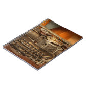 Steampunk - Die Geschichte des Schreibens Notizblock (Linke Seite)