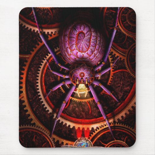 Steampunk - die Netze, die wir spinnen Mousepad (Vorne)