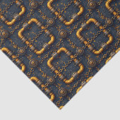 Steampunk Dieselpunk Rohrmuster Muster BM7 Decoupa Seidenpapier (Ausschnitt)