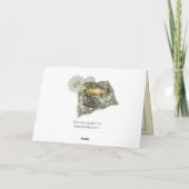 Steampunk Dirigible Air Tour Greetings Card Karte (Rückseite)