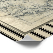 Steampunk Dirigible Balloon Ride Poster (Ecke)