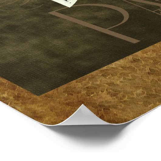 Steampunk Dirigier Air Tour Wall Poster (Ecke)