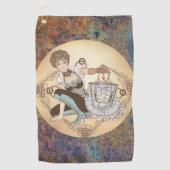 Steampunk Disk Golf Towel Golfhandtuch (Vorderseite)