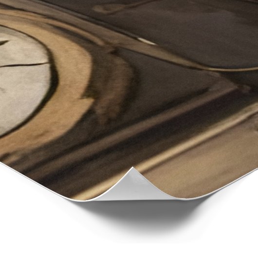 Steampunk Dog Poster (Ecke)