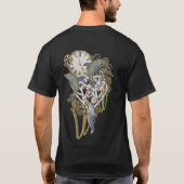 Steampunk Dolphin Time T-Shirt (Rückseite)
