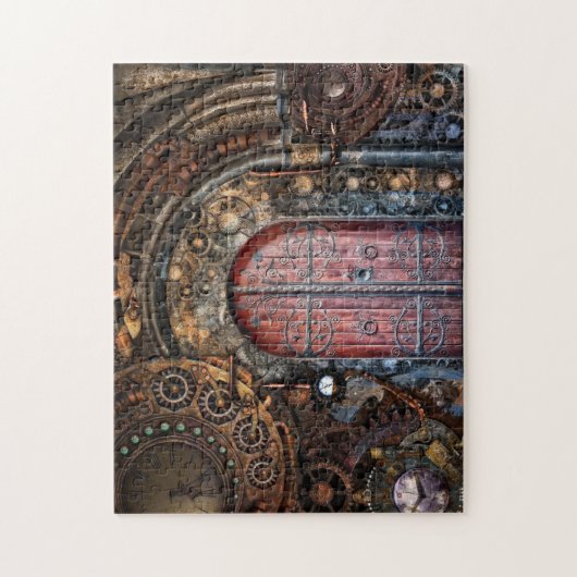 Steampunk Door Puzzle (Vertikal)