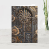 Steampunk Door | VERMISST Karte (Vorderseite)