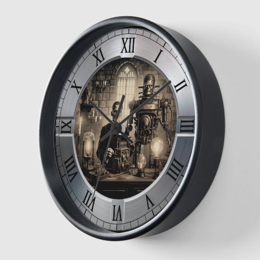 Steampunk Dr. Frankenstein Electro-Mechanical Uhr (Winkel)