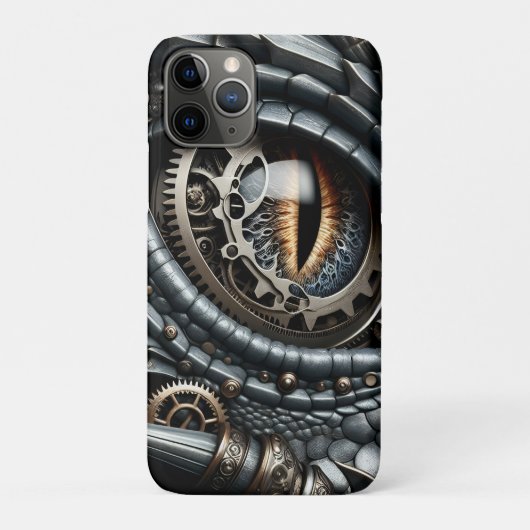 Steampunk Dragon Eye Schließen Ai Art Case-Mate iPhone Hülle (Rückseite)