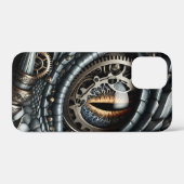 Steampunk Dragon Eye Schließen Ai Art Case-Mate iPhone Hülle (Rückseite (Horizontal))