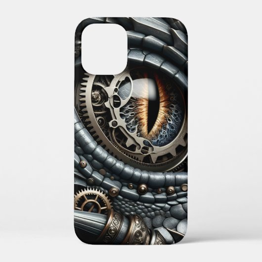 Steampunk Dragon Eye Schließen Ai Art Case-Mate iPhone Hülle (Rückseite)