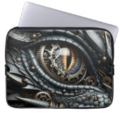 Steampunk Dragon Eye Schließen Ai Art Laptopschutzhülle (Vorderseite)