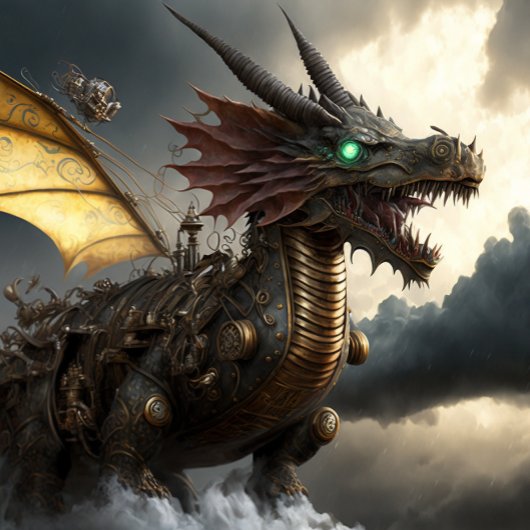 Steampunk Dragon Hoodie