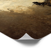 Steampunk Dragon Poster (Ecke)