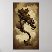 Steampunk Dragon Poster (Vorne)