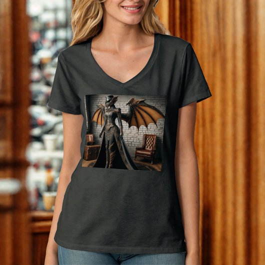 Steampunk Dragon Rider T-Shirt