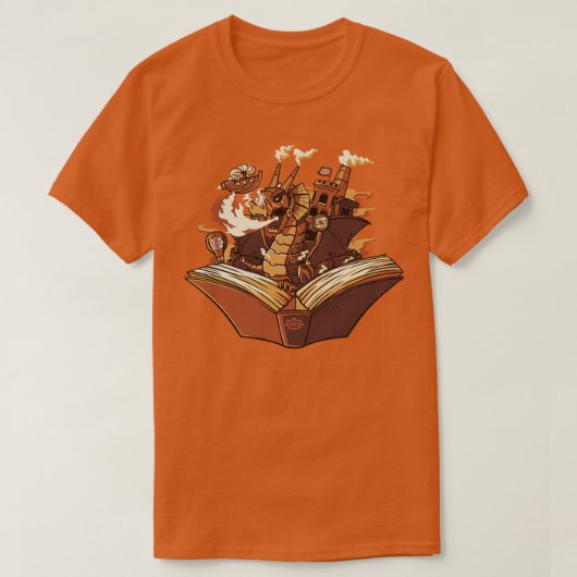 Steampunk Dragon von Tobe Fonseca T-Shirt (Design vorne)