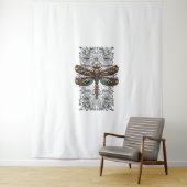 Steampunk Dragonfly Viktorianisch Art Mechanischer Wandteppich (Beispiel)