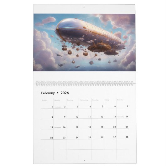 Steampunk Dreams Kalender (Feb 2026)