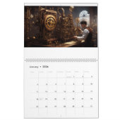 Steampunk Dreams Kalender (Jan 2026)